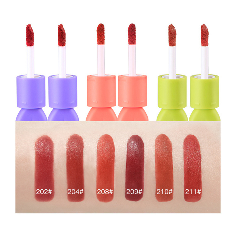 Waterproof Matte Velvet Lipgloss - Long-lasting Liquid Lipstick Capsule Lip  Gloss Set For Flawless Makeup - Temu