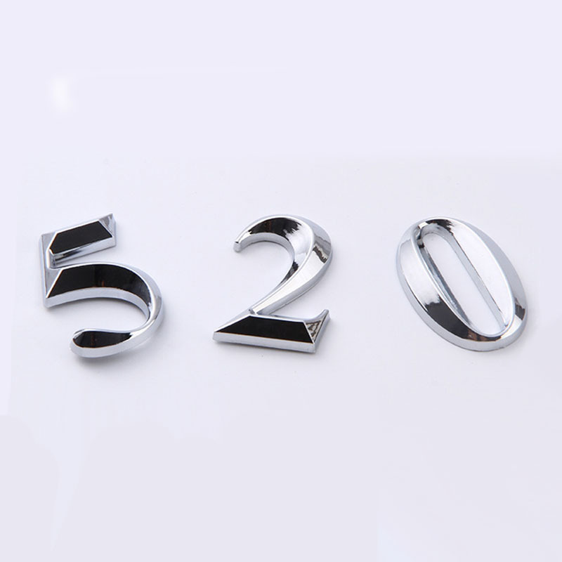 Modern 3d Stainless Steel Digital Door Number Easy Install! Temu