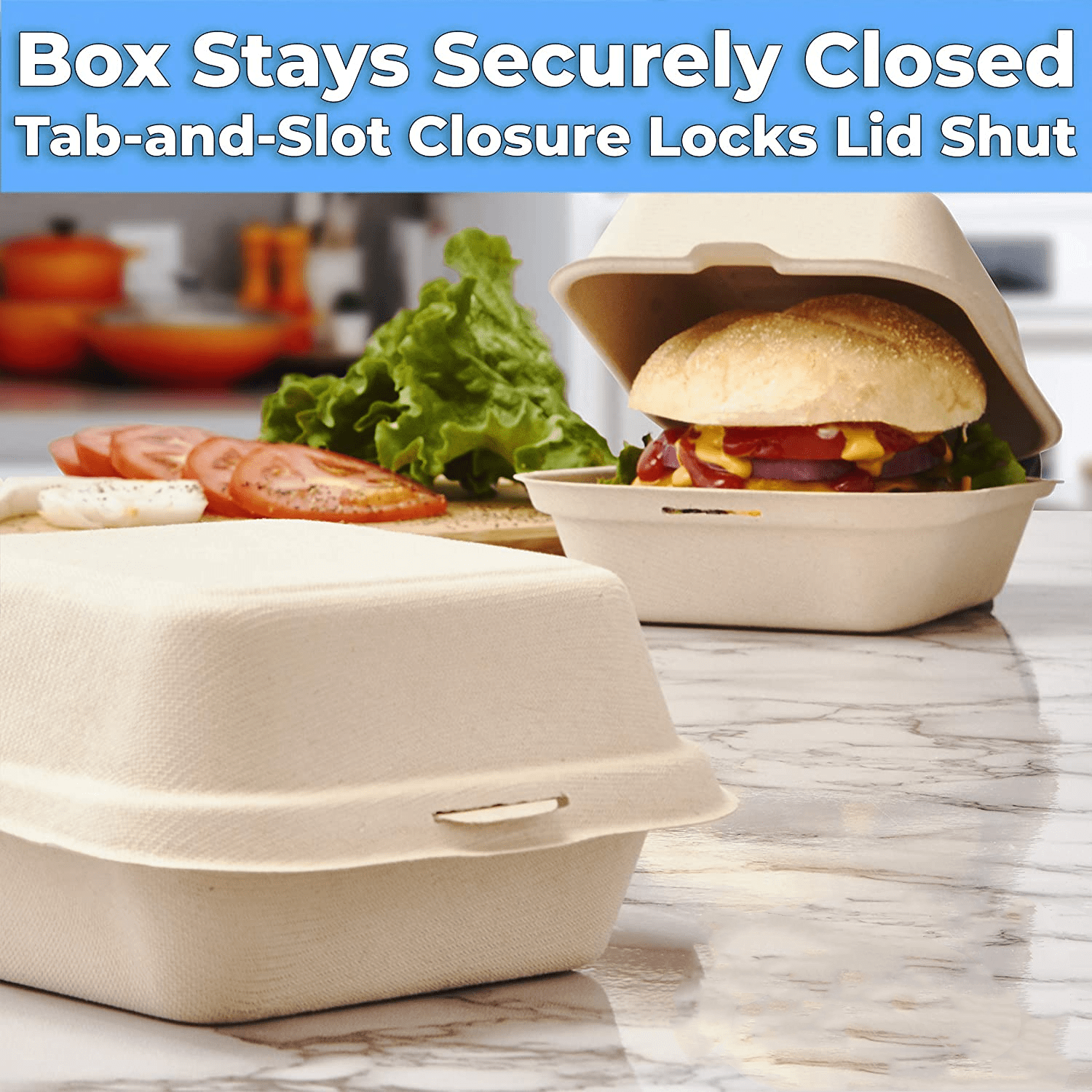 Locksy Click 'N' Go 450ml Sandwich Container Box (Green)