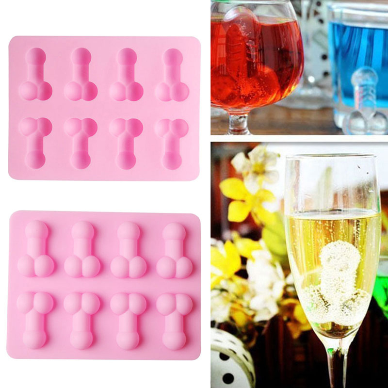 Funny Ice Mold Creative Sexy Ice Cube Silicone Mould for Cocktail