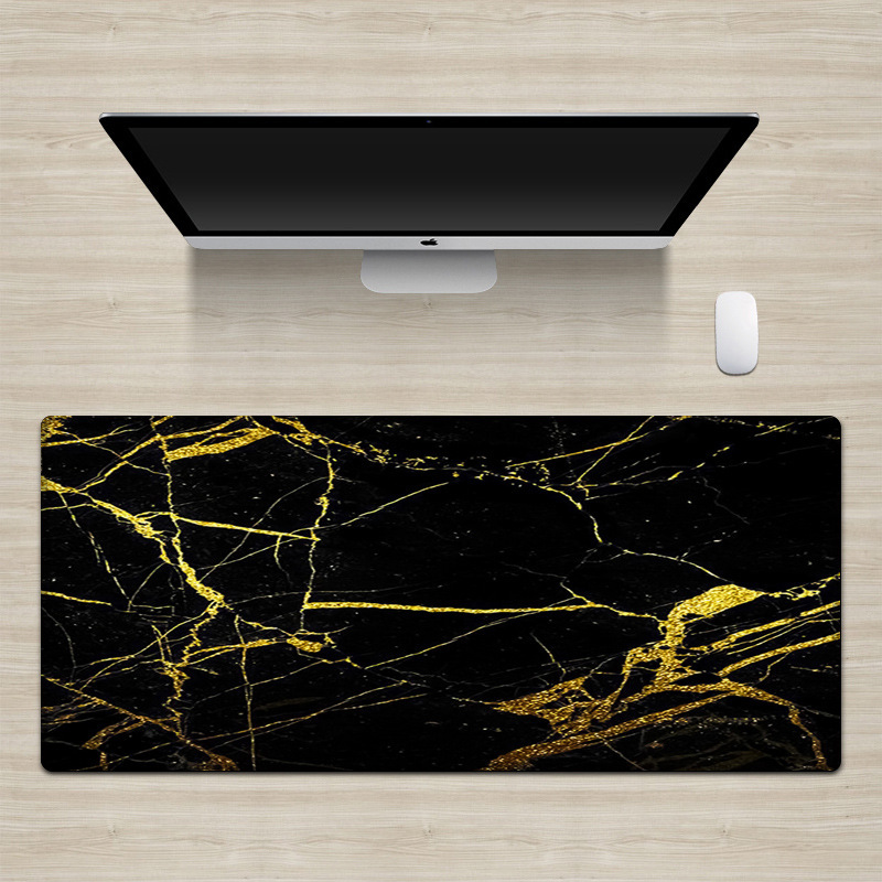 Marble Style Keyboard Mouse Pad Non slip Large Computer Temu