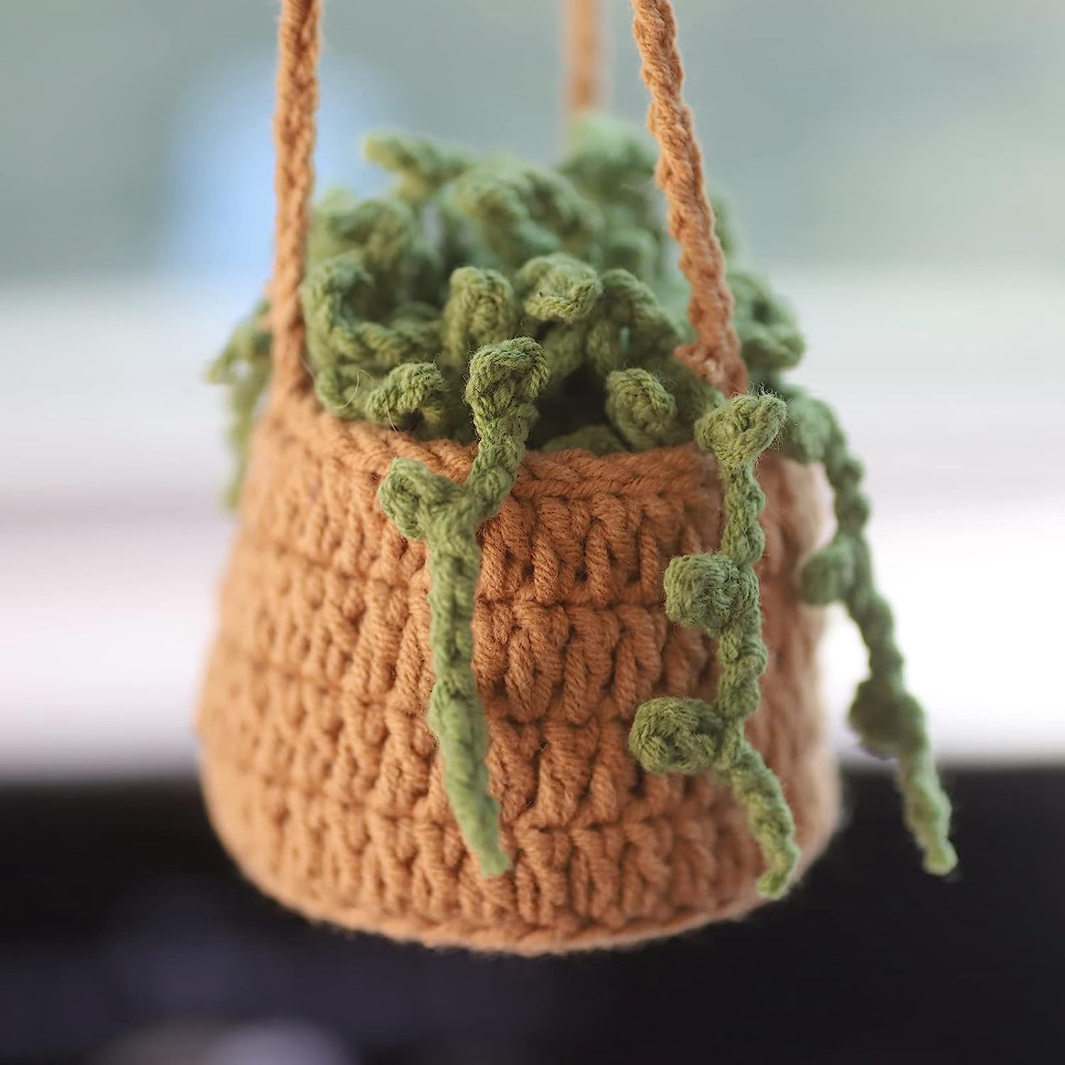 How to Crochet a Car Basket, Crochet Pattern PDF, Crochet Car Decor, Car  Accesorie Boho, Car Basket Crochet Pattern, Hanging Car Decor, DIY 