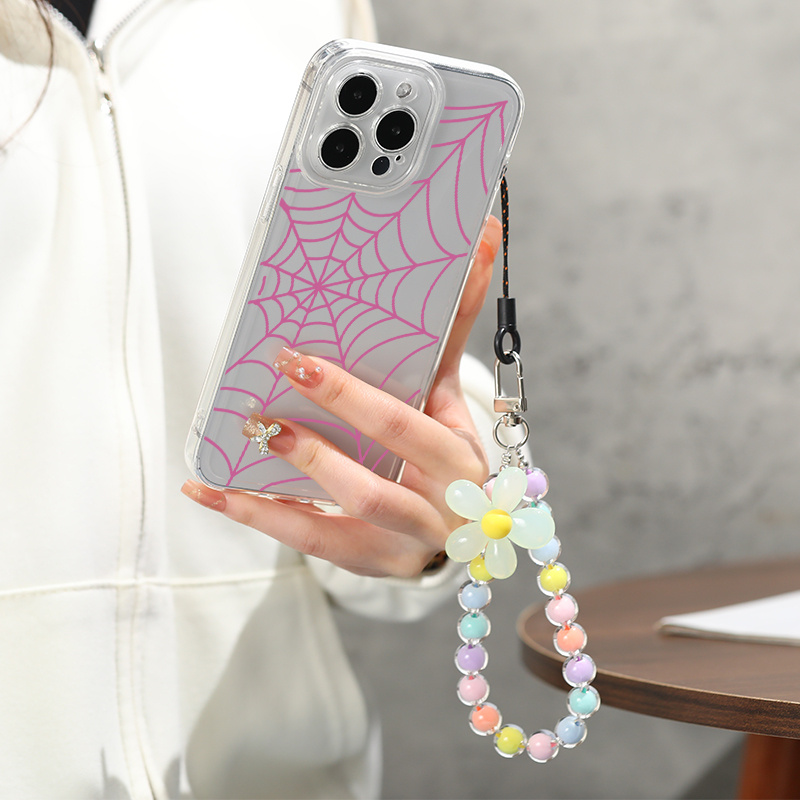 

Spider Web Phone Case With Lanyard - Perfect Gift For Birthdays, Girlfriends, Boyfriends & Yourself!