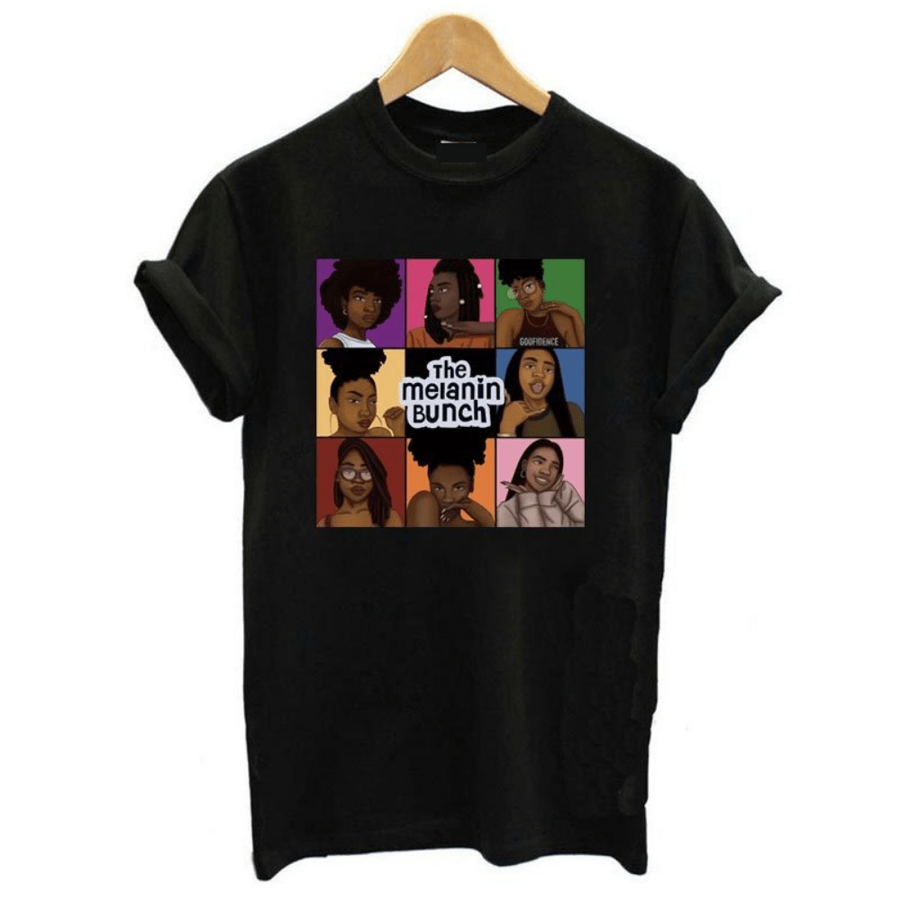 the melanin bunch t shirt