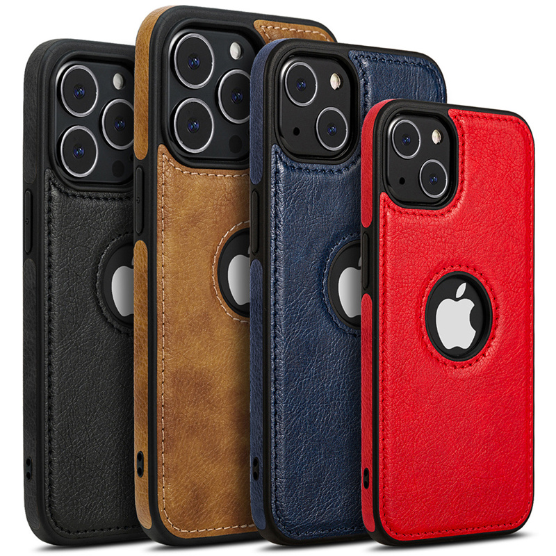Luxury leather For iPhone 14 13 12 11 Pro Max XR XS Max X 7 8 Plus