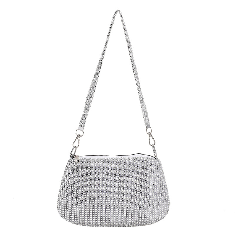 Wedding Prom Party Bag Grey Clutch Bag, Evening Purse, Women's Lady  Accessories