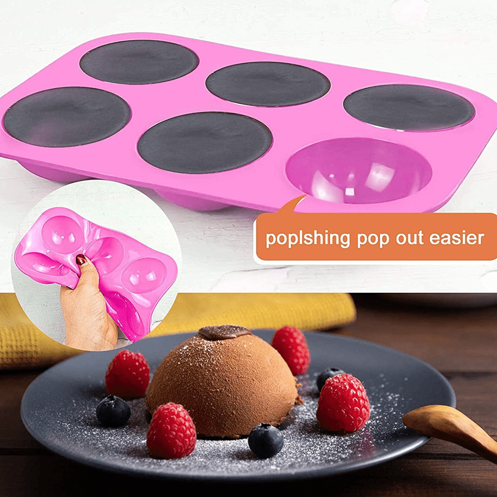 Strawberry Silicone Mold for Baking Mousse Cake, 3D Silicone