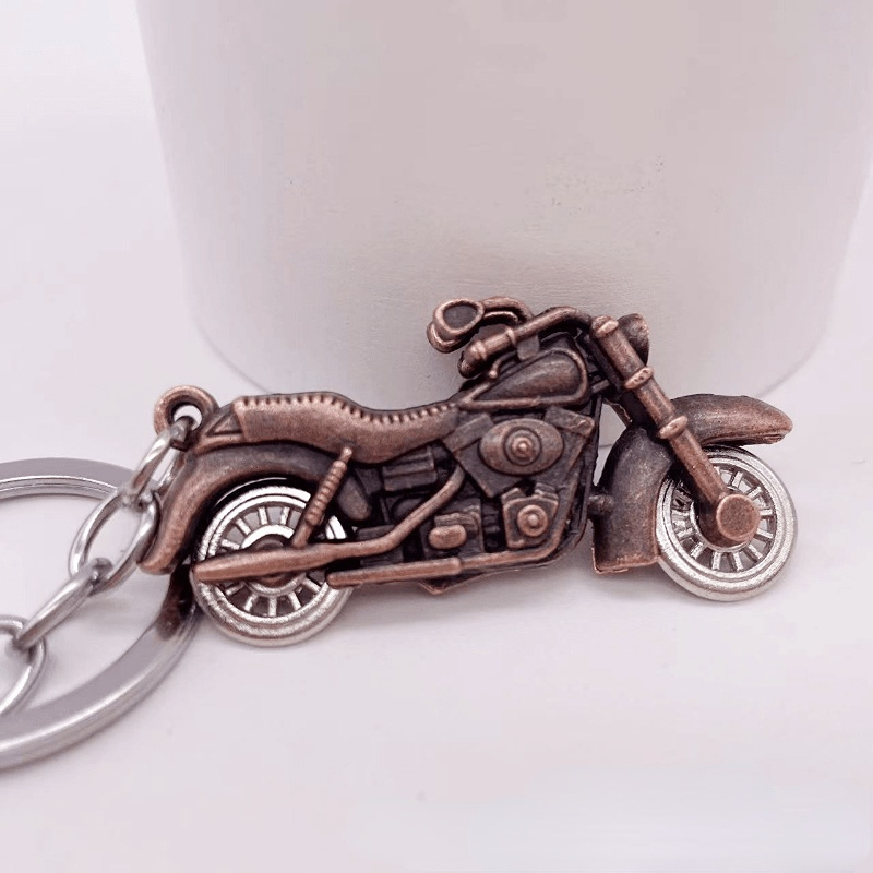 Mini Creativity Motorcycle Helmet Keychain Keyring Cute - Temu
