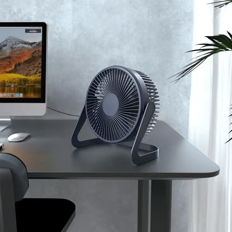 Acheter Petit ventilateur USB silencieux pour Table de bureau,  refroidisseur Portable d'été, Rechargeable par USB