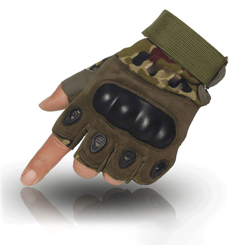Comprar Guantes tácticos de combate del ejército para hombre, guantes  militares con dedos completos para disparar Paintball y motocicleta al aire  libre