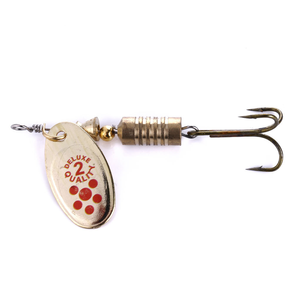 Deluxe Inline Spinner 3d Printed Fishing Lures 9g, 3 D Rotate Blade,  Lifelike Jigs With Laser Bait From Viblure, $1.03