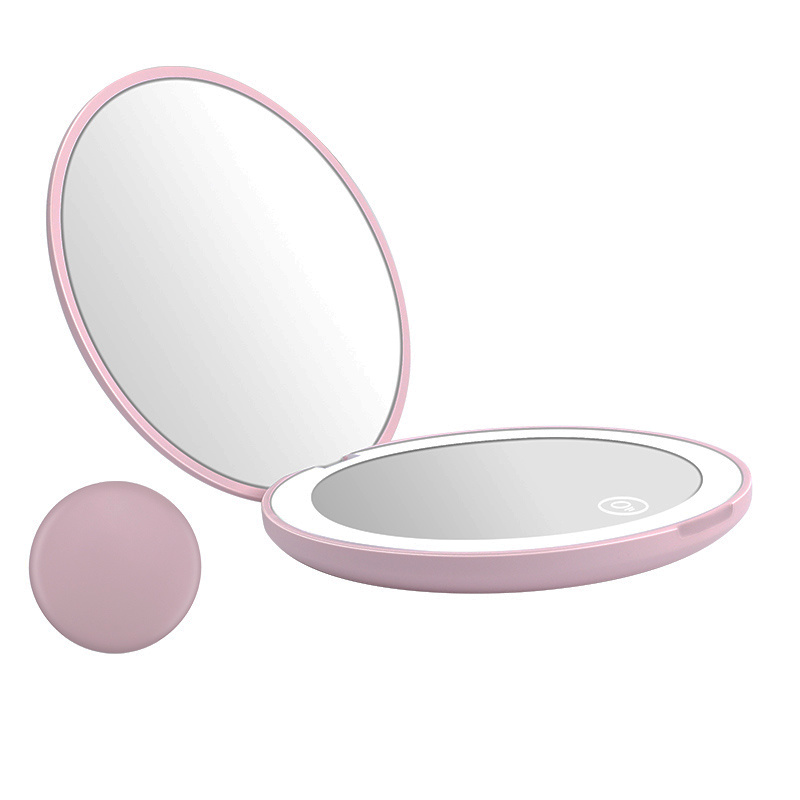 Travel Compact Mirror With Uv Camera For Sunscreen Test, 2x Magnification  Portable Led Lighted Mirror For Handbag Pocket, Suitable For Gift Giving -  Temu United Arab Emirates