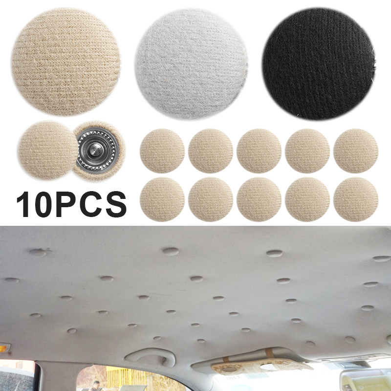 10pcs Universal Interior Car Roof Fixing Screw Cap Automotive Headliner  Repair Button Cloth Off Repair Special Fixed Buckle | Today's Best Daily  Deals | Temu Greece