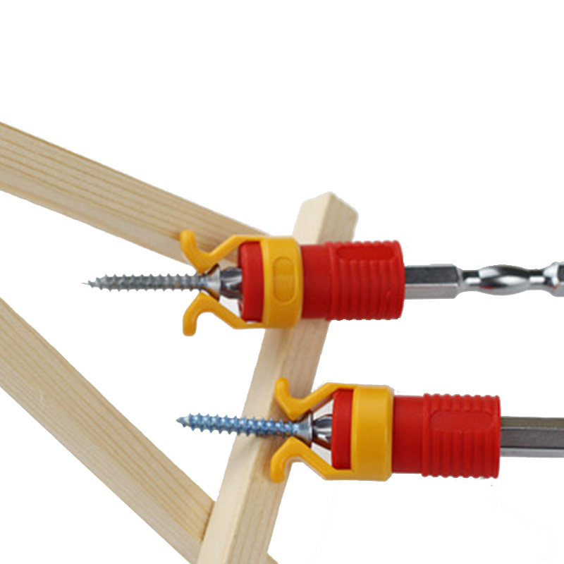 1pcs Generic plastic Screw Holder Clamper Fixing Set Screw Screw Holder Bit  Fixing Sleeve Woodworking Tools Universal
