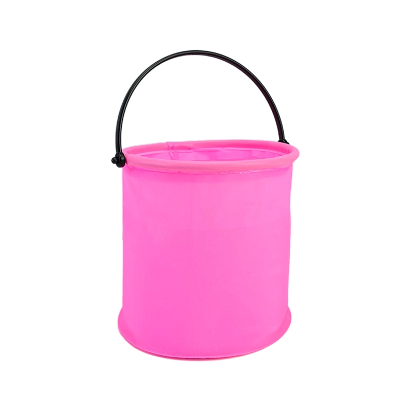 10L Fishing Water Pail with Handle Soaking Feet Bucket Space Saving  Versatile for Outdoor Garden Camping