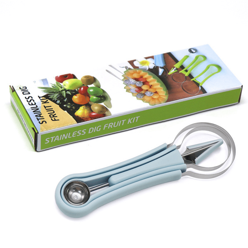 Scoop Troop Melon Baller & Scoop Set Kitchen Tool Fruit