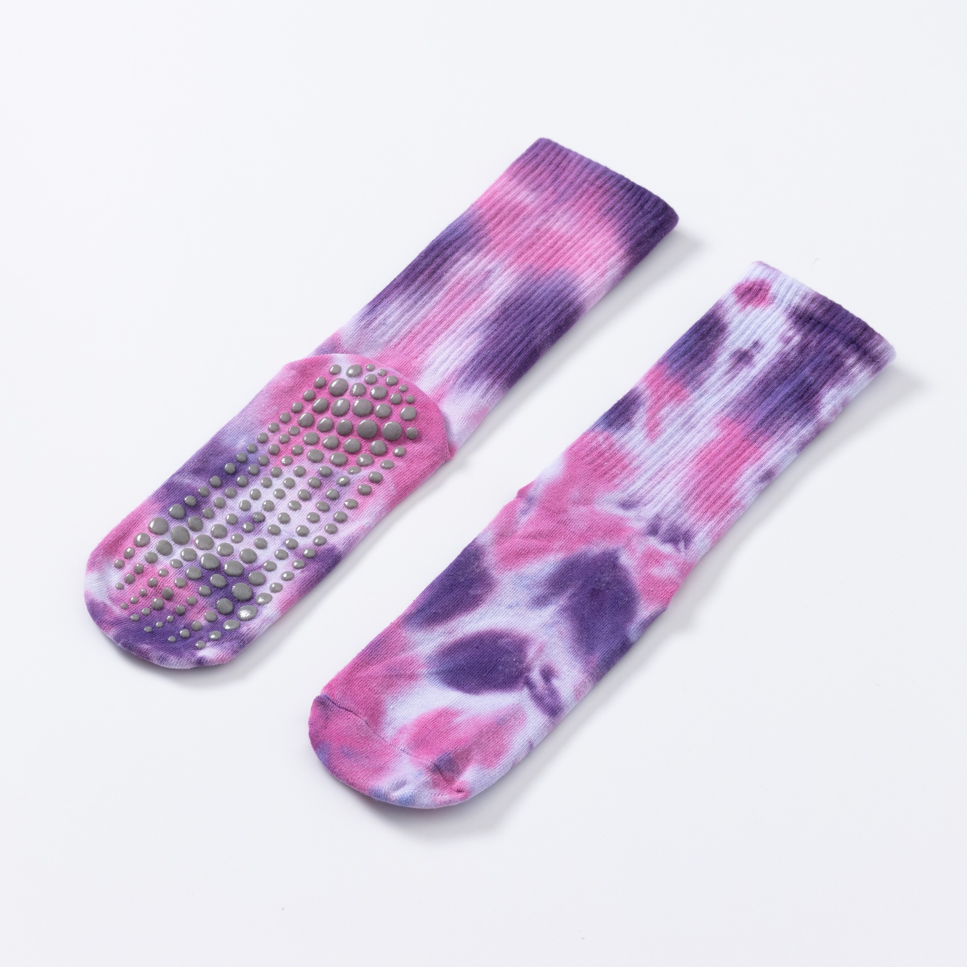 Tie Dye Ankle Socks Fashion Anti skid Gripper Socks Yoga - Temu