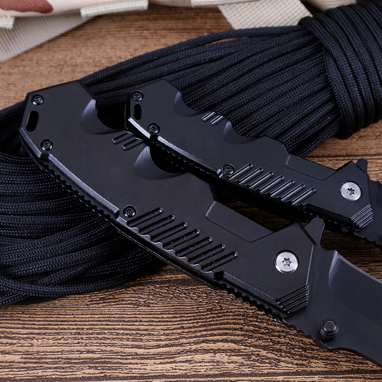 12.7 Inches Extra Large Tactical Knife Military Wilderness Essential  Self-Defense Pocket Folding Knife, Outdoor  Combat,Hunting,Survival,Fishing,Camping Knives