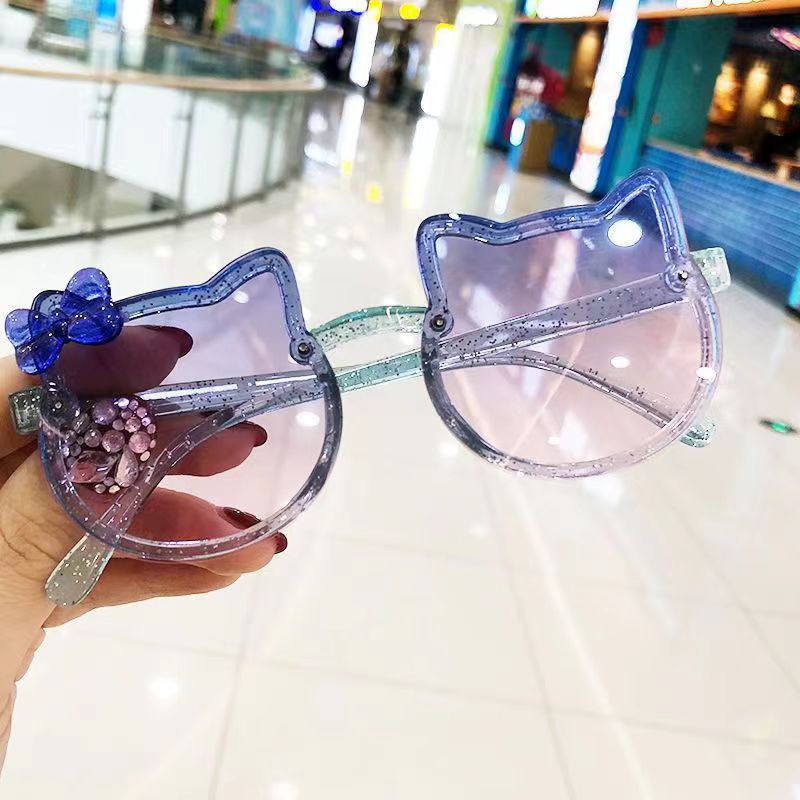 Sanrio Kawaii Sunglasses Hello Kittys Y2K Anime Cute Summer