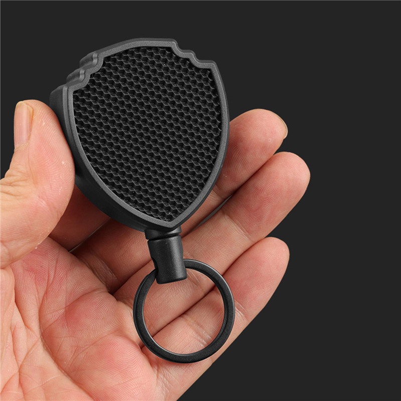 1pc Retractable Buckle Badge Holder Keep Keys Secure A Metal Badge Reel  Carabiner Anti Lost Key Chain - Sports & Outdoors - Temu Mexico