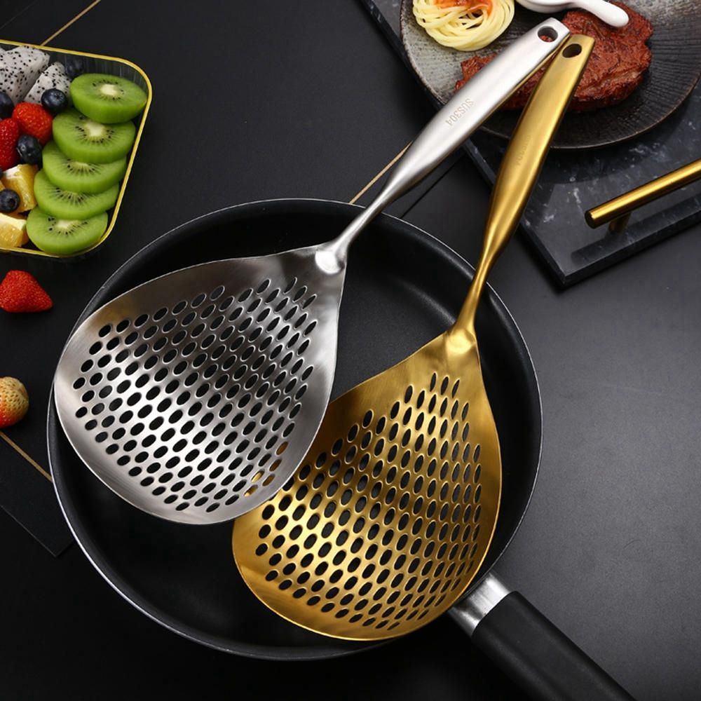 Upgrade Your Kitchen With This Foldable Frying Strainer - Temu