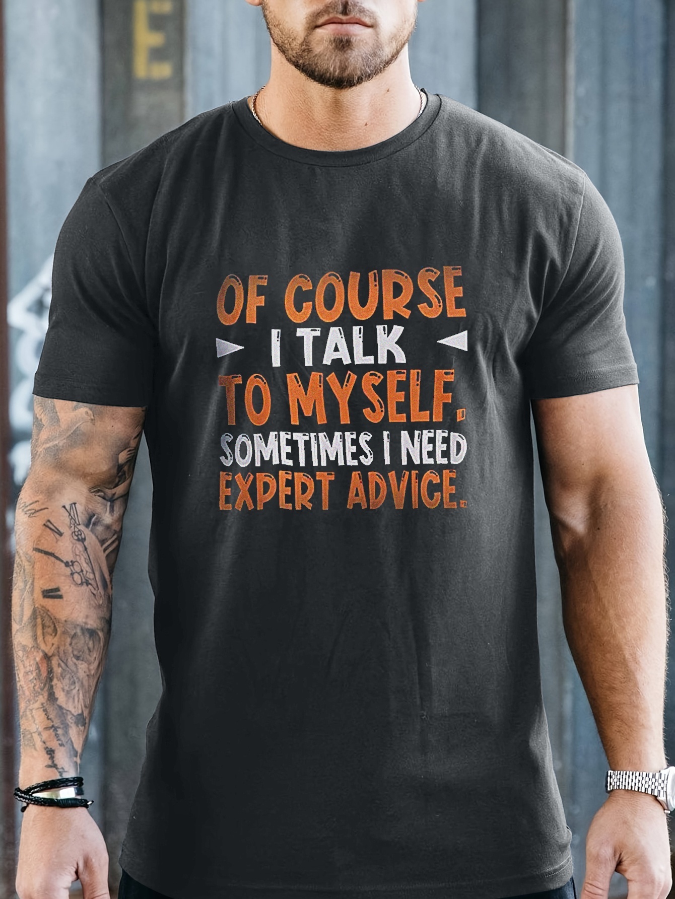 Funny Wife Slogan Pattern Print Men's T-shirt, Graphic Tee Men's Summer  Clothes, Men's Outfits - Temu