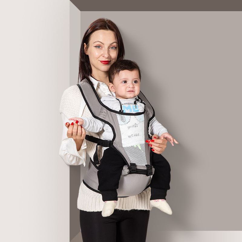 Porte-bébé ergonomique avec siège de hanche multifonctionnel