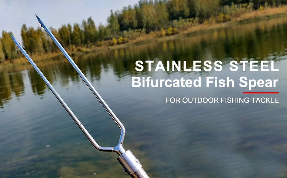 Durable Stainless Steel Fishing 2 Prongs Barb Hook - Temu Canada