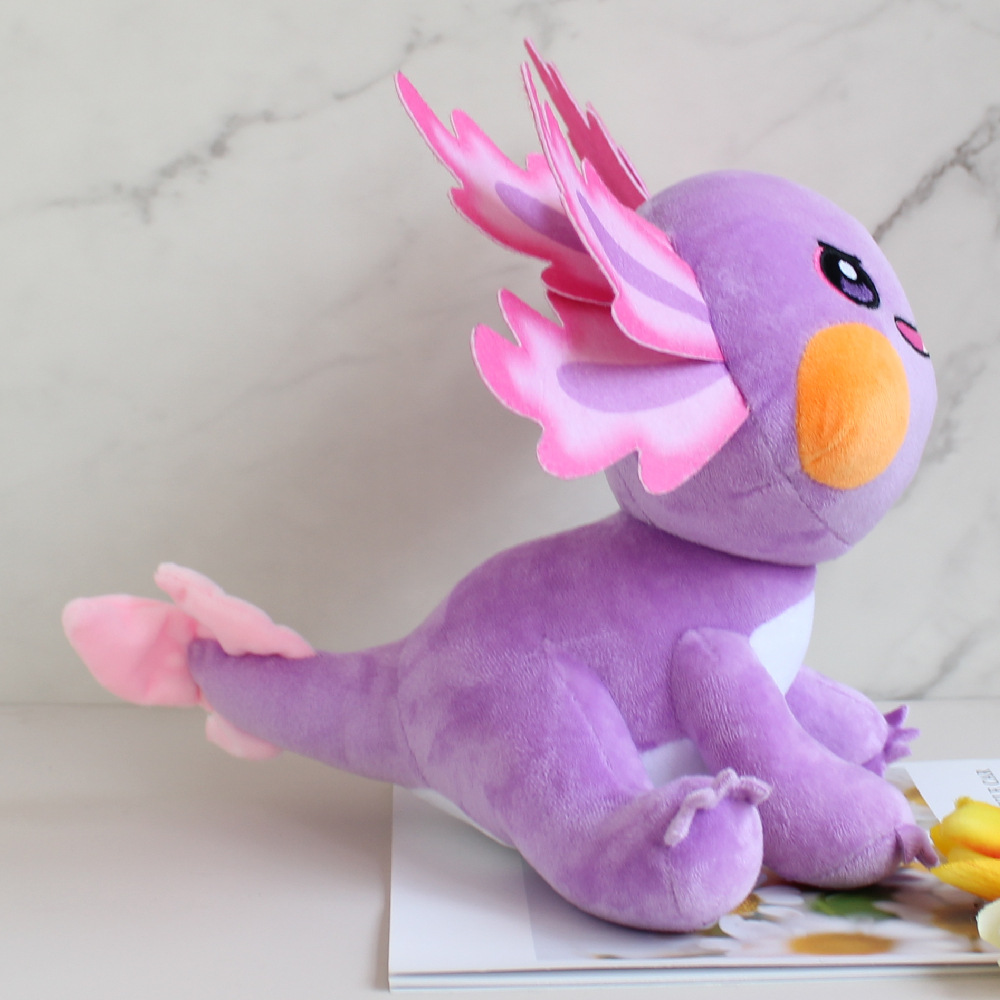 Axolotl Plush Six Color Salamander Plush Toy Soft Cute - Temu