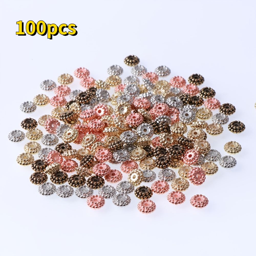 100pcs 10.8*12.4mm Forma De Pétalo Moda Cuentas De Acrílico - Temu