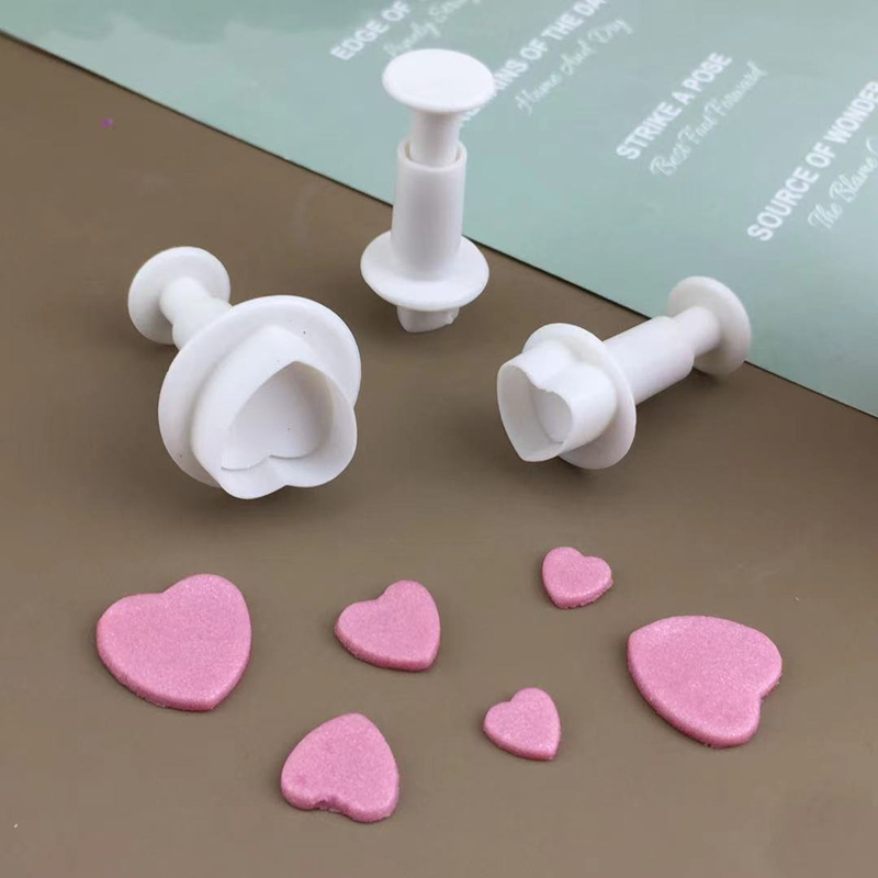 Heart Shape Fondant, Pastry and Cookie Cutters