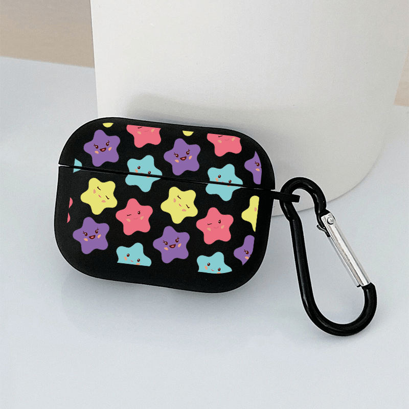 Love & Stars Graphic Pattern Headphone Case For Airpods1/2, Airpods3, Pro,  Pro (2nd Generation), Gift For Birthday, Girlfriend, Boyfriend, Friend Or  Yourself, Good Quality And Durable Case Protective Silicon Case For  Earphone 