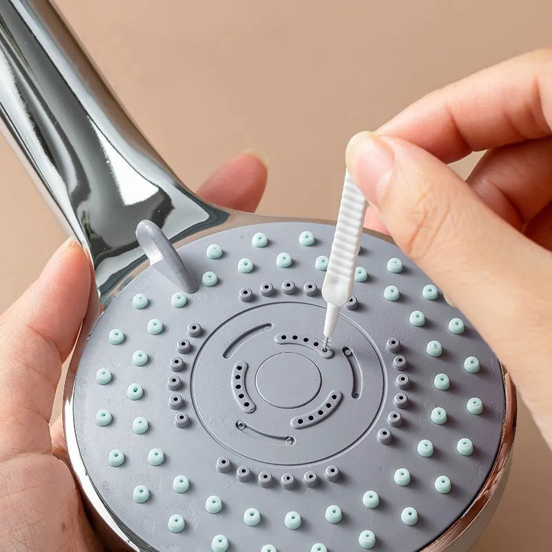 Bathroom Micro Nylon Brush Shower Head Anti-clogging Cleaning Brush Mobile  Phone Hole Pore Washing Tools Toilet Accessories - Temu