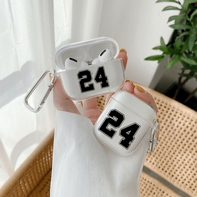 

Gift The Perfect Protection For Your Airpods With This Stylish Graphic Pattern Clear Case!