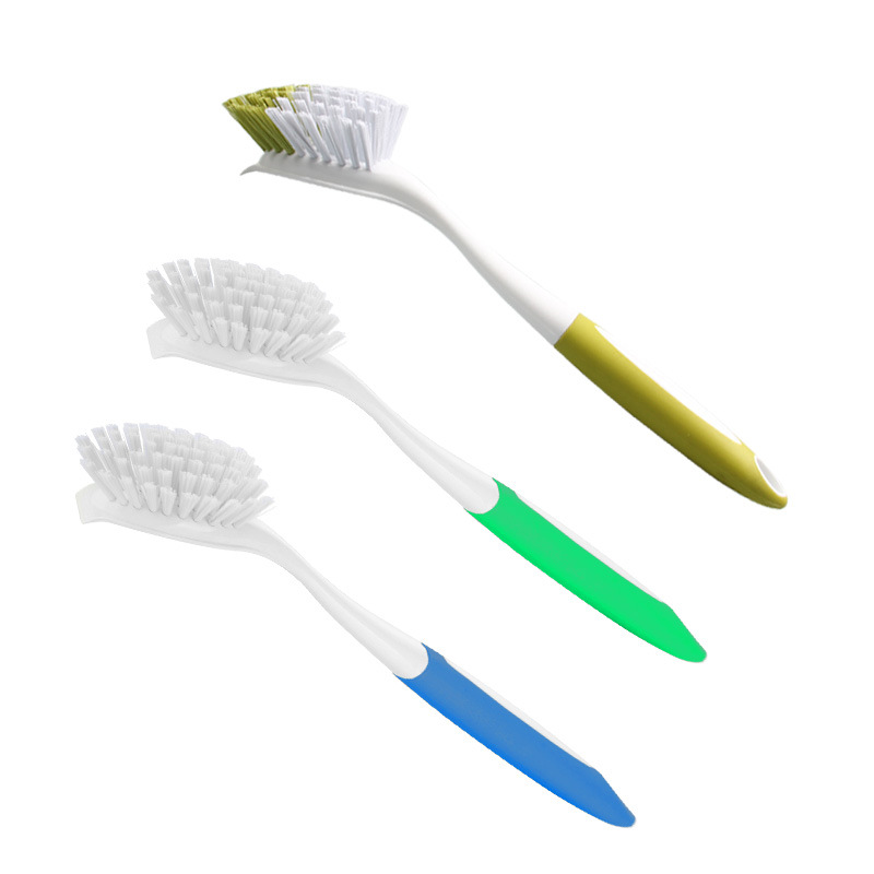 Kitchen Cleaning Brush Double-sided Dish Cleaning Brush Long Handle Pan Pot Brush  Sink Stove Cleaning Brush - Temu