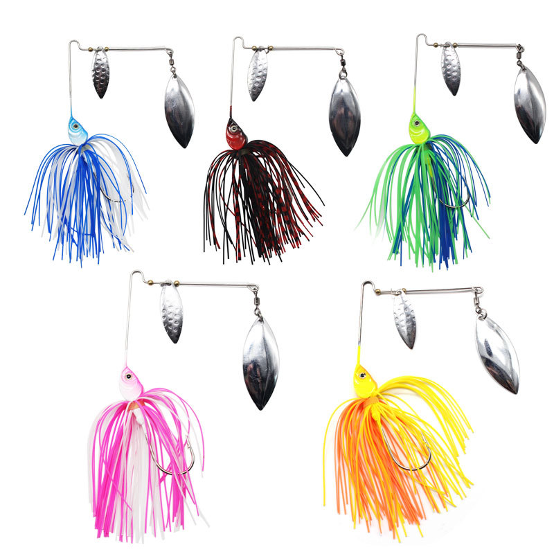 Double Willow Spinnerbait Effective Freshwater Saltwater - Temu Canada