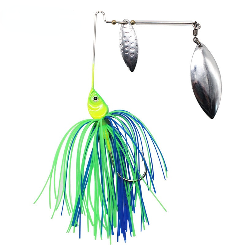 Double Willow Spinnerbait Effective Freshwater Saltwater - Temu Canada