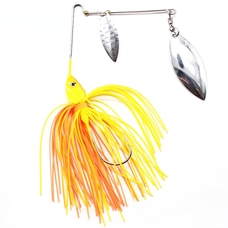 Double Willow Spinnerbait Effective Freshwater Saltwater - Temu Canada