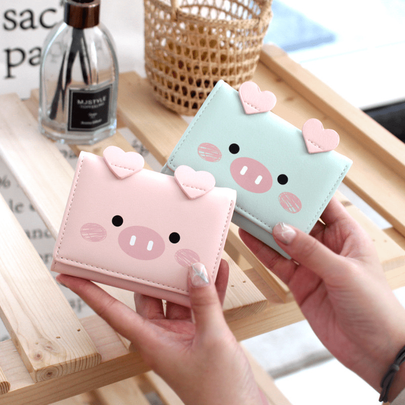 Coin Purse Money Clip Short Folding Wallet