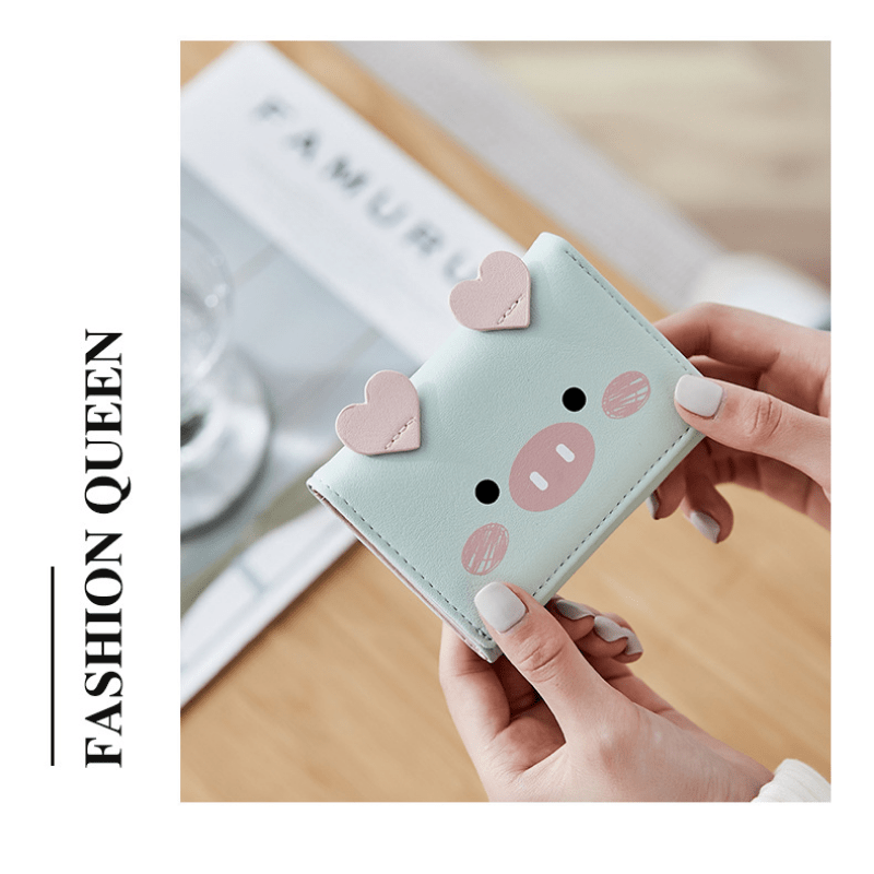 Coin Purse Money Clip Short Folding Wallet