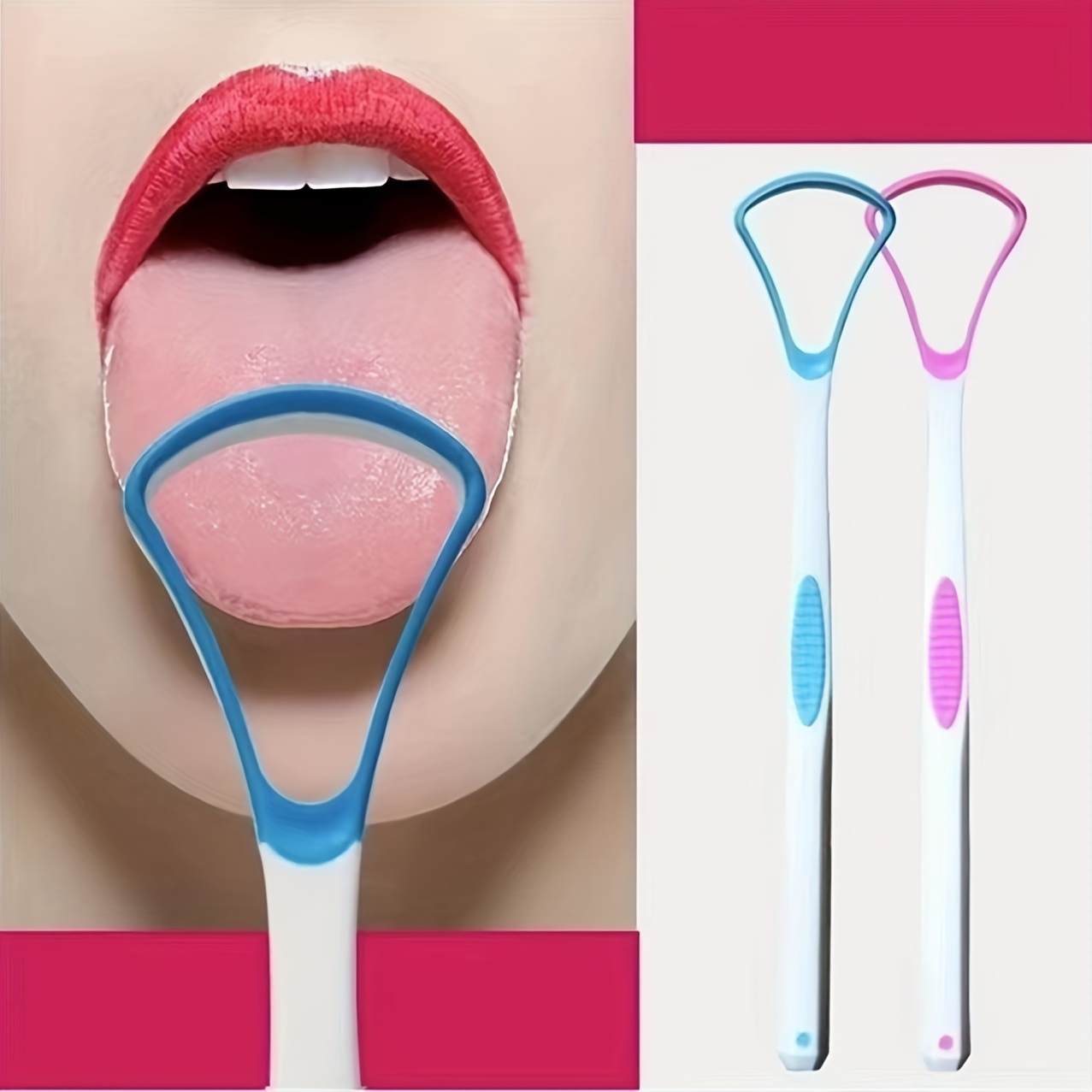 

100% Bpa Free Tongue Scrapers: The Ultimate Oral Care Solution For Adults - Fight Bad Breath & Enjoy A Cleaner, Fresher Mouth!