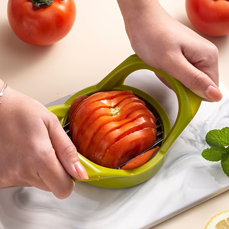 Stainless Steel Onion Holder: Perfect For Slicing Tomato - Temu