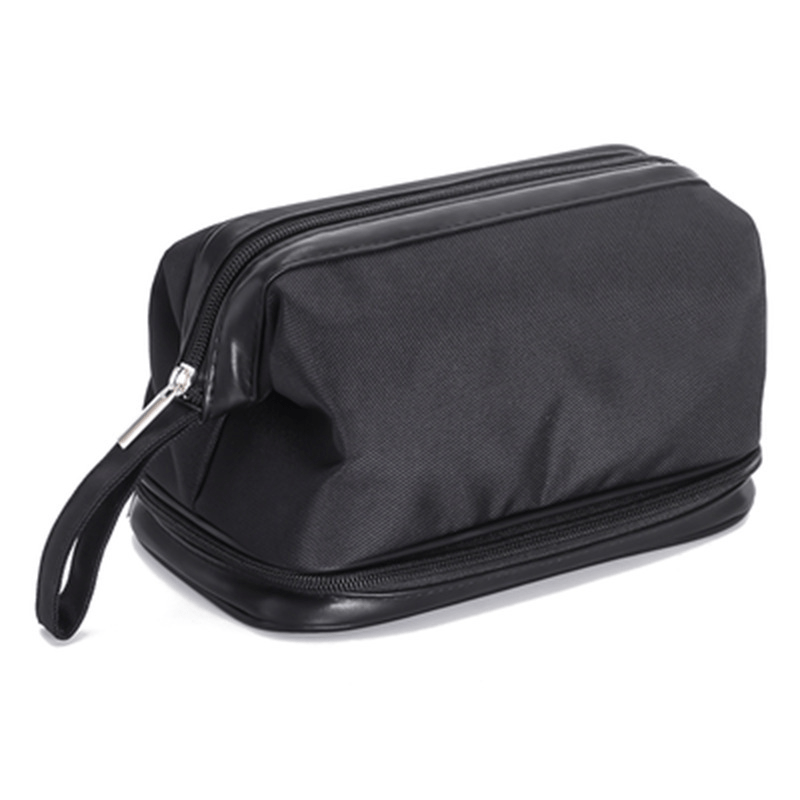 1pc Portable Handbag Men's Travel Bag For Business Trip - Double Layers Storage Bag
