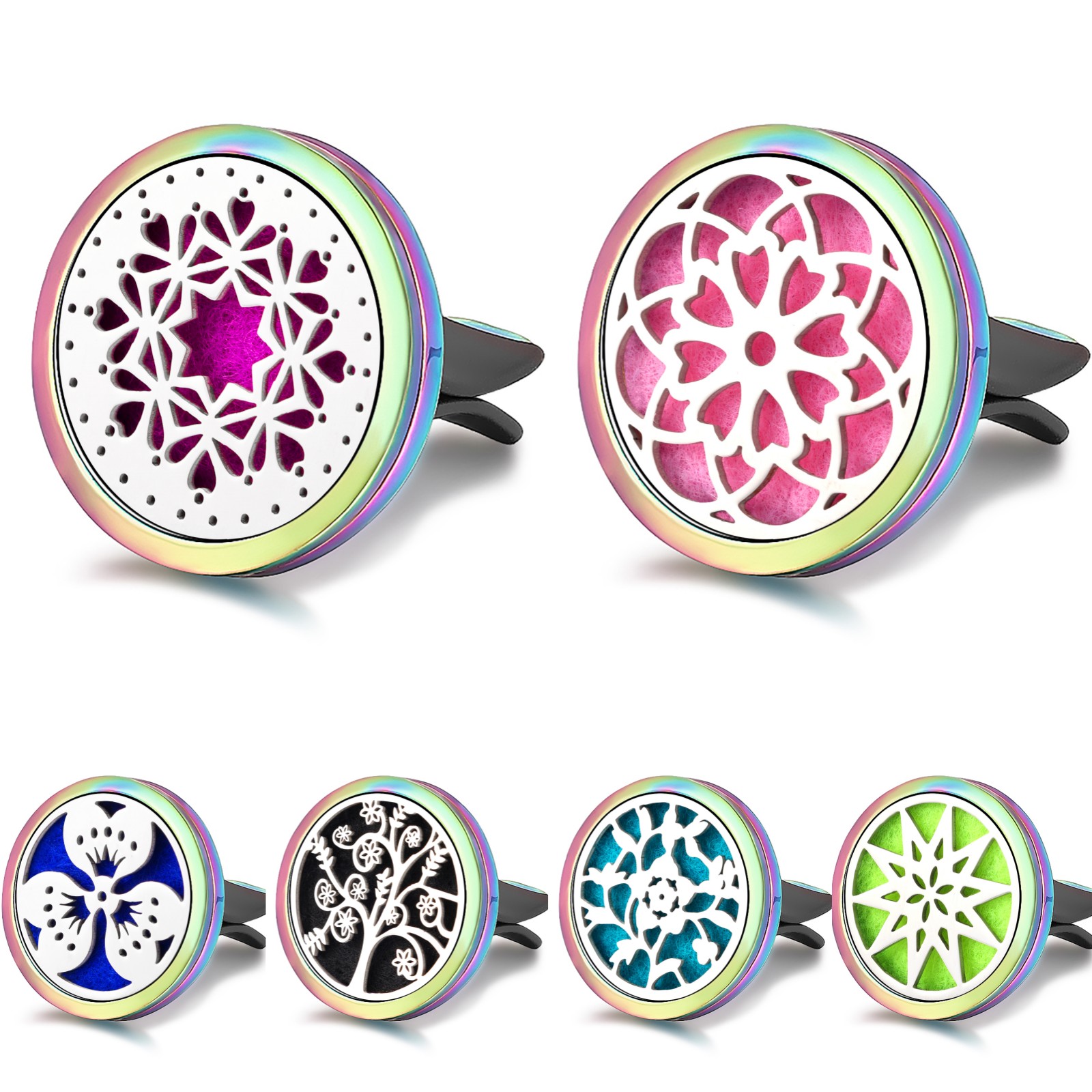 10pcs Aromatherapy Car Diffuser Essential Air Fresheners