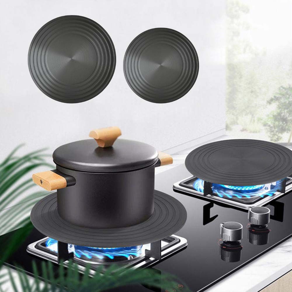 9.45inch Induction Adapter Stainless Steel Plate Fixed Handle Heat Diffuser  for Induction Electric Gas Glass Cooktop
