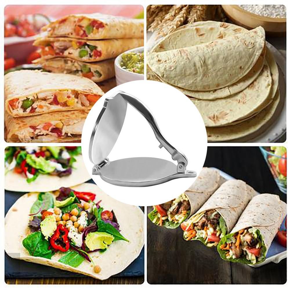 Tortilla Press Wooden Tortilla Maker Household Quesadilla - Temu