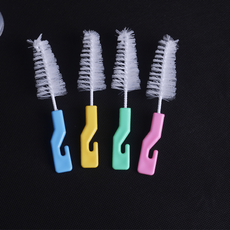 1pc Straight Hair Bottle Brush Pacifier Brush With Hook Clean Small  Pacifier Brush Bottle Brush Accessories Cleaning Tools, Shop Now For  Limited-time Deals