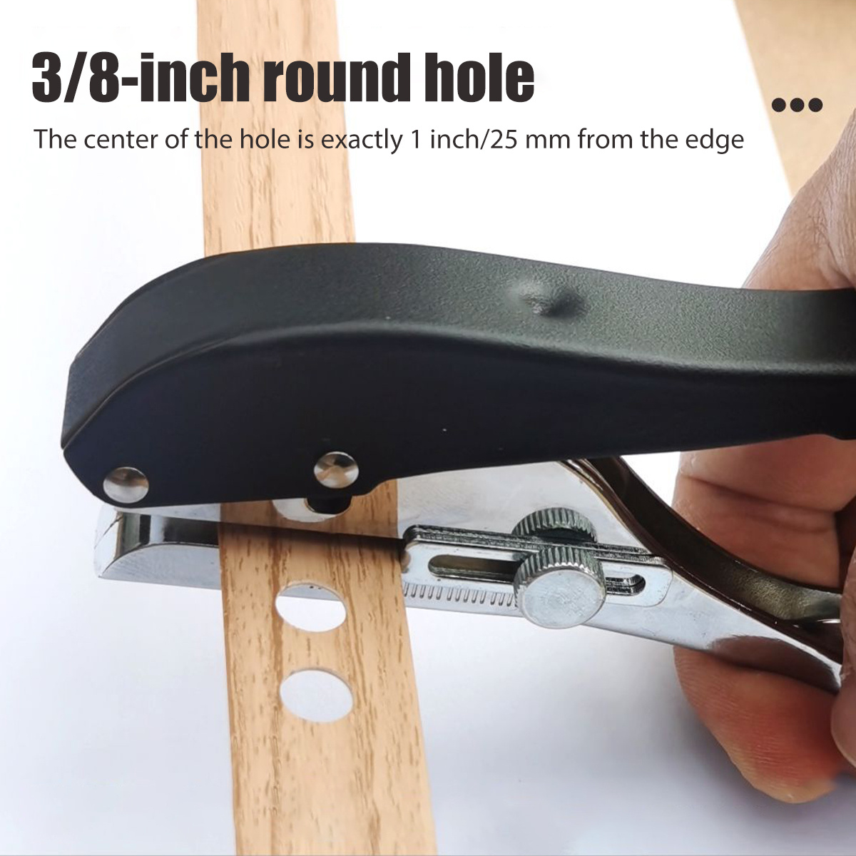 Hole Punch, Heavy Duty Hole Punch, Paper Card Portable Handheld Long, 2  Inch Reach Deep - AliExpress