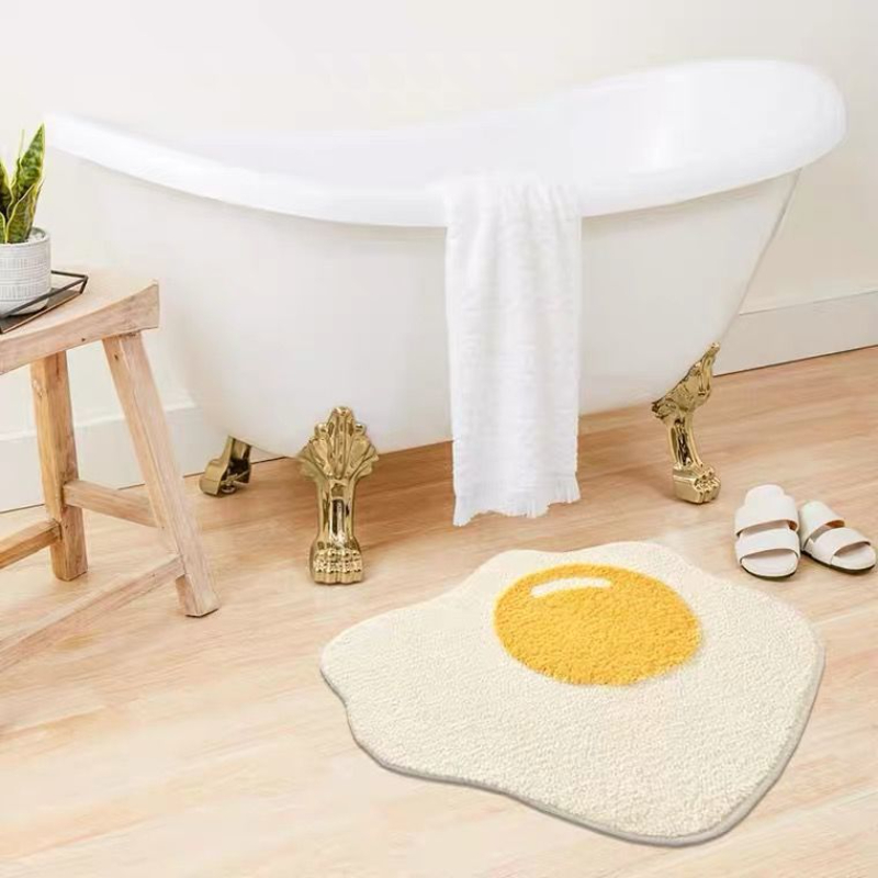 Non Slip Bath Mat Small & Large Bathroom Rug Water Absorbent Pedestal Mats