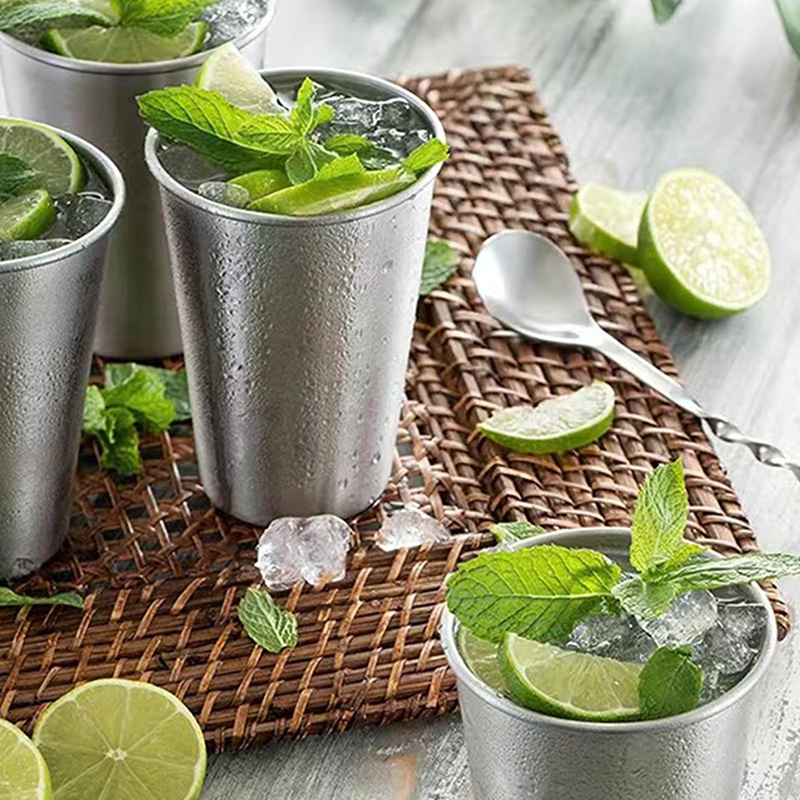 Stainless Steel Pint Cups Shatterproof Cup Tumblers - Temu